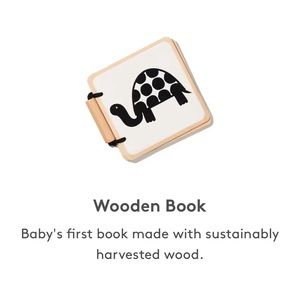 Lovevery Wooden Book from The Looker Playkit